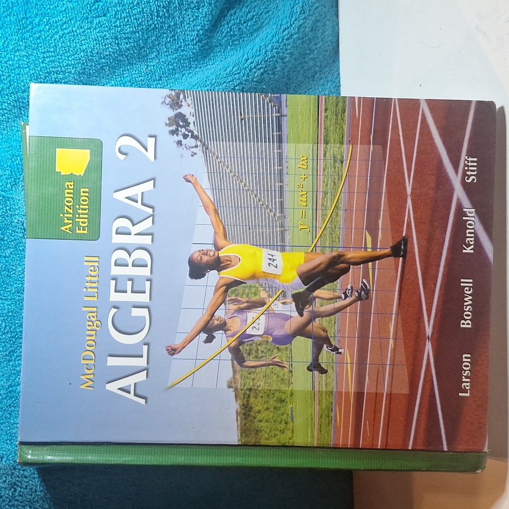 Algebra 2 Book Teacher Edition Textbook, Algebra Book